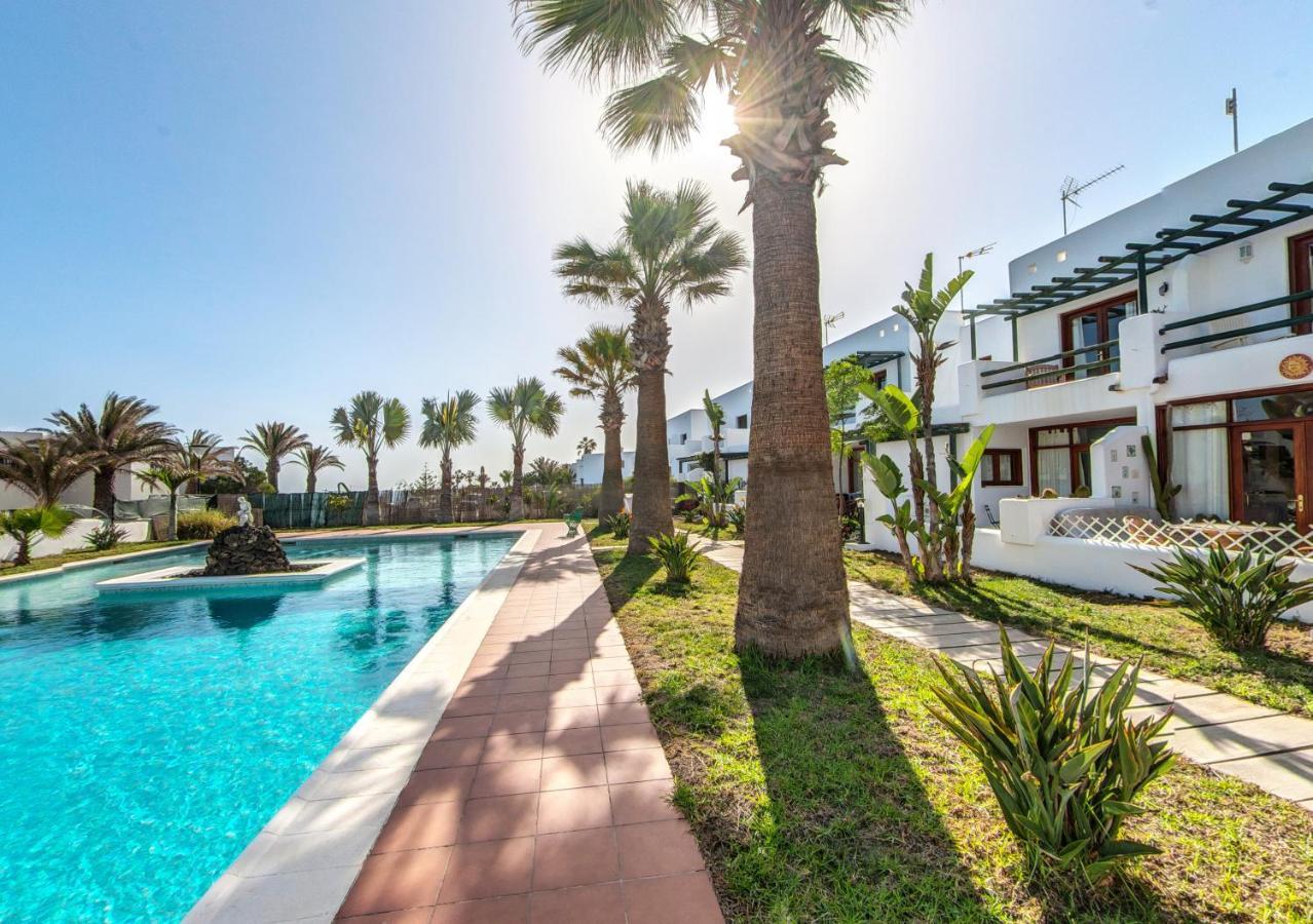 B16-Duplex Luminoso+ Piscina A 150 M Del Mar Apartment Charco del Palo Bagian luar foto