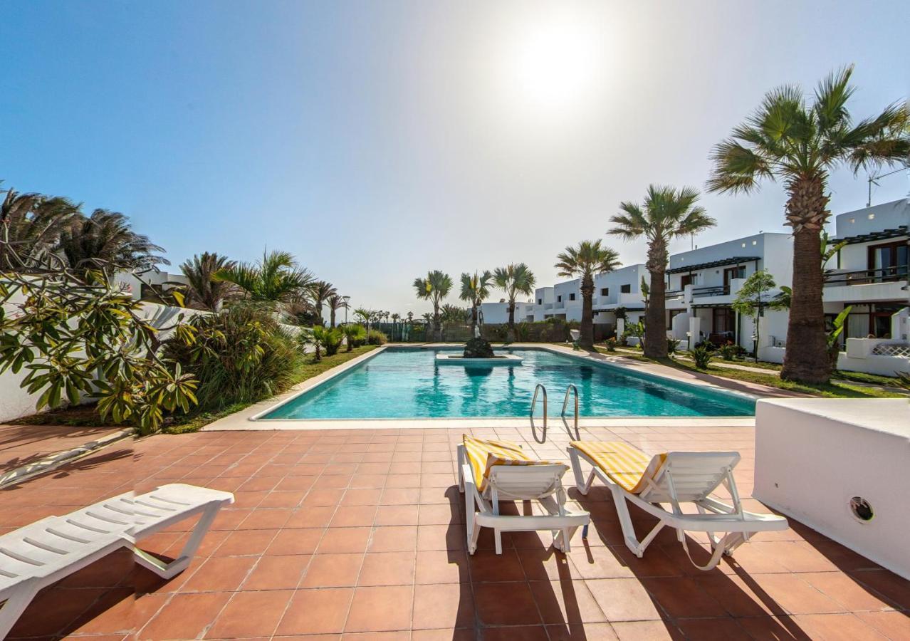 B16-Duplex Luminoso+ Piscina A 150 M Del Mar Apartment Charco del Palo Bagian luar foto