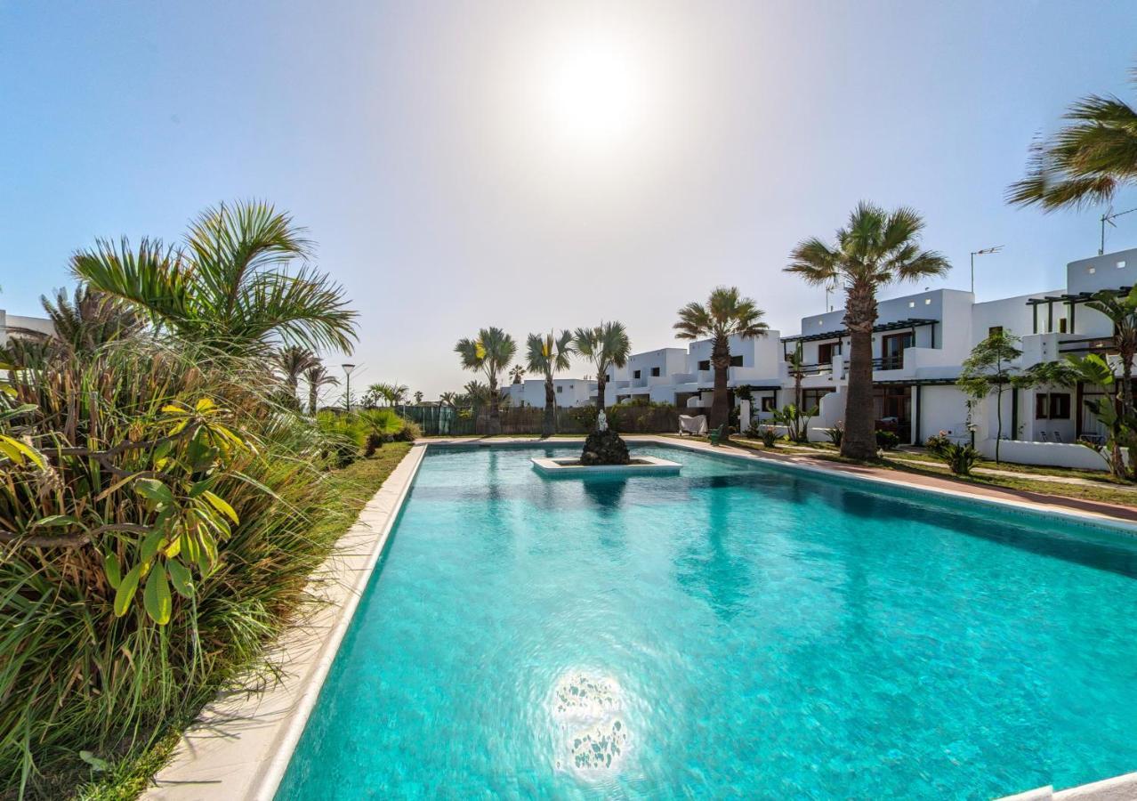 B16-Duplex Luminoso+ Piscina A 150 M Del Mar Apartment Charco del Palo Bagian luar foto